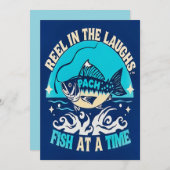 Join Us for a Fin-Tastic Time Kaart (Voorkant / Achterkant)