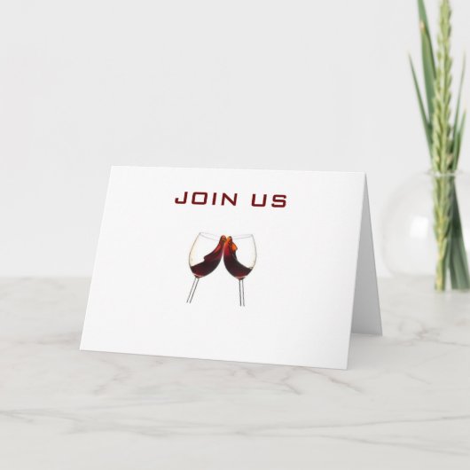 "JOIN US" FOR ANY REASON INVITATION (Voorkant)