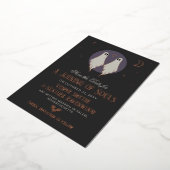 Joining of Souls Ghosts Lesbian Save the Date Folie Uitnodiging (Gedraaid)