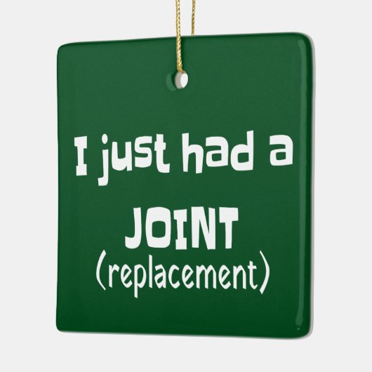 Joint Replacement Humor Funny Novelty Keramisch Ornament (Links)