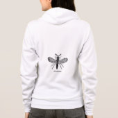 Jointworm  Illustratie Hoodie (Achterkant)
