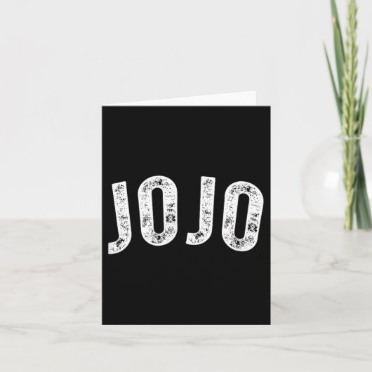 Jojo kaart (Voorkant)