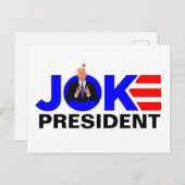 Joke Biden Briefkaart (Voorkant / Achterkant)