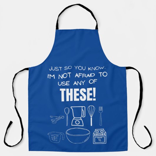 Joke Cooking Schort (Voorkant)