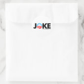 JOKE RONDE STICKER (Tas)