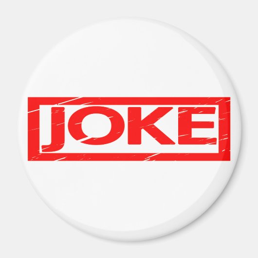 Joke Stamp Magneet (Voorkant)