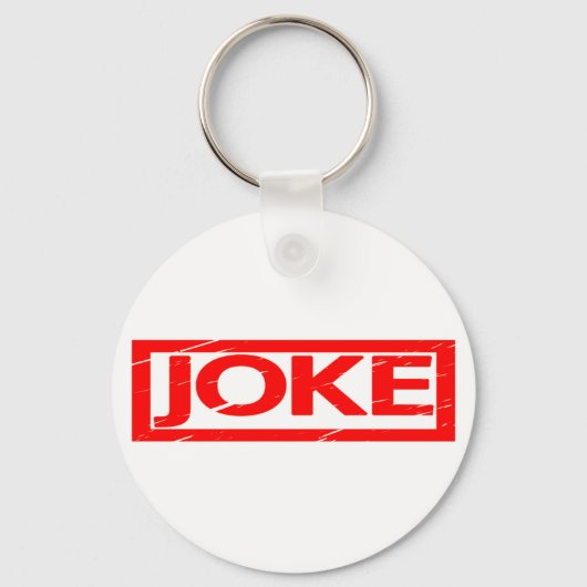 Joke Stamp Sleutelhanger (Voorkant)