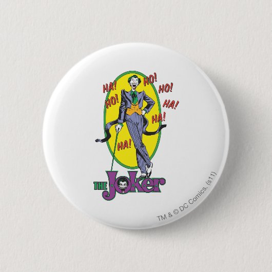 Joker Cackles 2 Ronde Button 5,7 Cm (Voorkant)