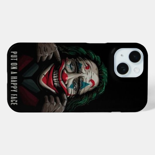 Joker Case-Mate iPhone Case (Achterkant (horizontaal))