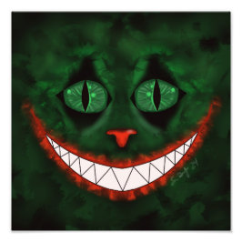 Joker Cheshire Print Foto Afdruk