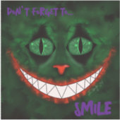Joker Cheshire Sticker (Voorkant)