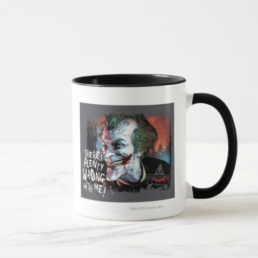 Joker, er is veel mis met mij! mok (Rechts)