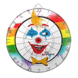 Joker face Creative Dart Board Dartbord