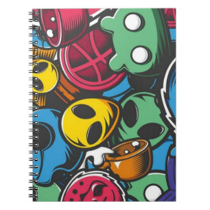 Joker Graffiti Notitieboek