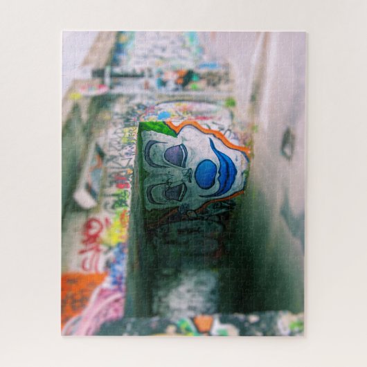 Joker Graffiti -Street Art -Milan -16x20 - 520 pc Legpuzzel (Verticaal)