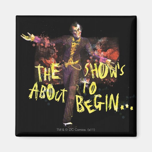 Joker - Het Show staat op het punt � te beginnen Magneet (Voorkant)
