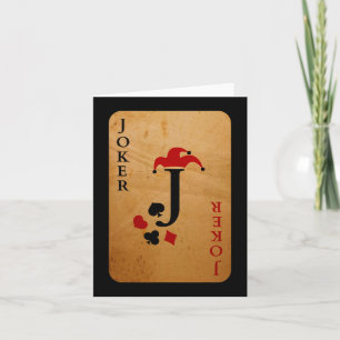 Joker Kaart Costume Halloween Deck of Cards