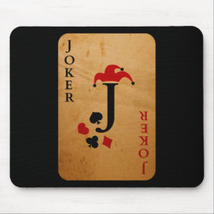 Joker Kaart Costume Halloween Deck of Cards Muismat