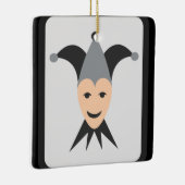 Joker Kaart Emoji Keramisch Ornament (Rechts)