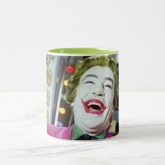 Joker - Laughing 4 Tweekleurige Koffiemok (Center)