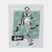 Joker met Golf Club Fleece Deken (Voorkant)