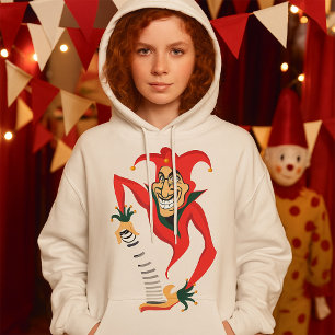 Joker met Kaarten Hoodie