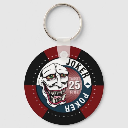 Joker Poker Sleutelhanger (Voorkant)