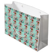 Joker Poodle Gift Bag Groot Cadeauzakje (Achterkant Gekanteld)