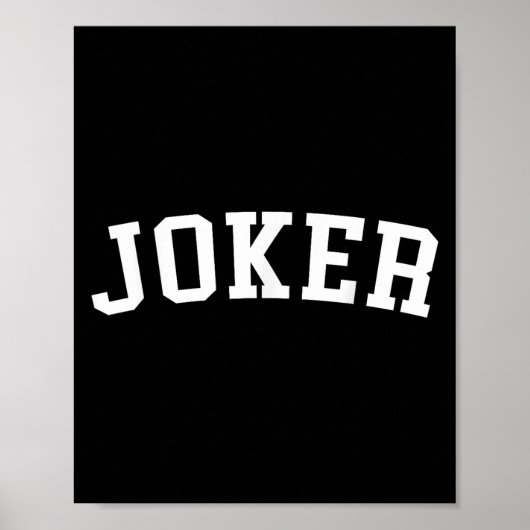 Joker poster (Voorkant)
