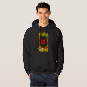 Joker Retro Comic Book Montage Hoodie (Voorkant volledig)