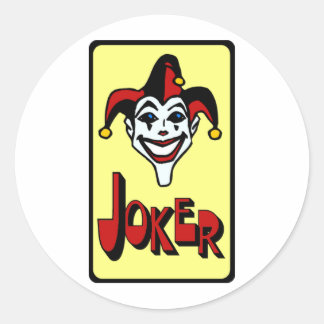Joker Ronde Sticker