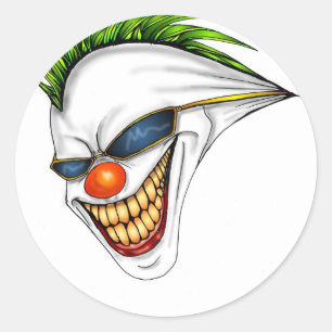 Joker Ronde Sticker