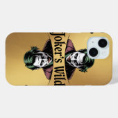 Joker’s Wild - à peine là Apple iPhone 15 Coque (Verso (horizontal))