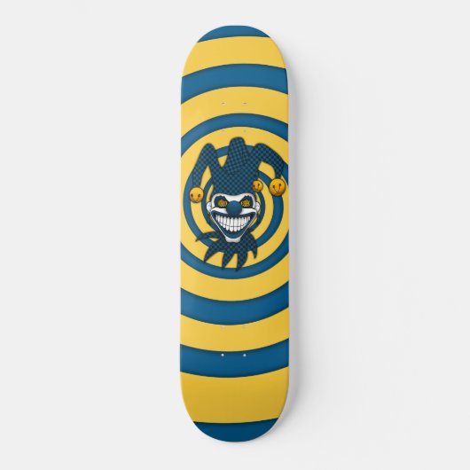 Joker Skateboard (Bleu) (Recto)