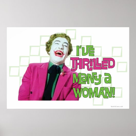 Joker - Thrill Poster (Voorkant)