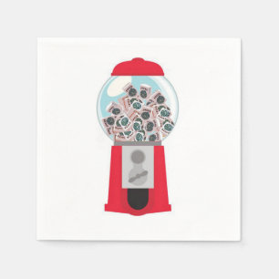 Jokerball Machine Napkins Servet