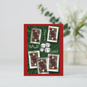 Jokers Wild Briefkaart (Staand voorkant)