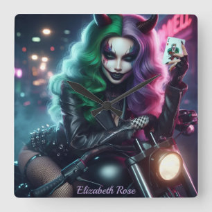 Joker's Wild Vierkante Klok