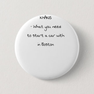 Jokes uit Boston Ronde Button 5,7 Cm