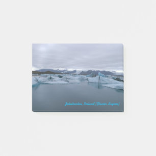 Jokulsarlon, IJsland - Glacier Lagoon schrijft Post-it® Notes