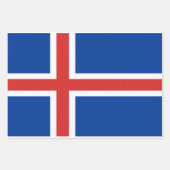 Jolabokaflod - IJsland - Overstromingspapier Inpakpapier Vel (Voorkant 2)