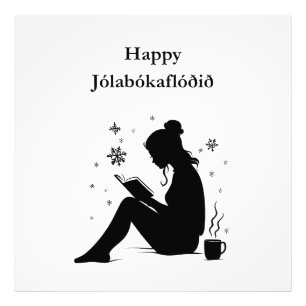 Jolabokaflod - IJslandse Boekenvloed Foto Afdruk