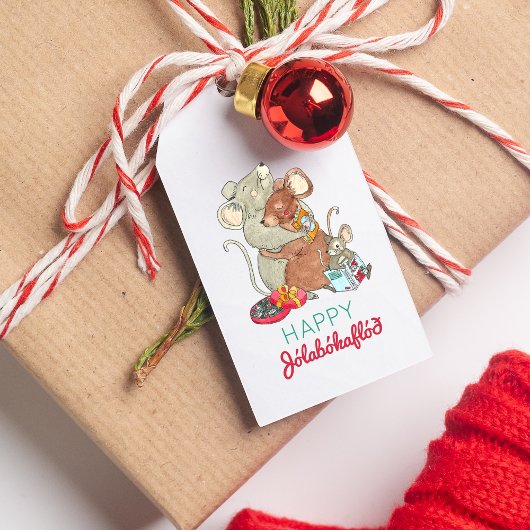 Jolabokaflod Mice Cadeaulabel