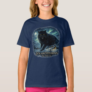 Jólakötturinn Yule Cat IJsland Kerst folklore T-shirt