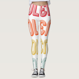 JOLENE Gift Name Persoonlijke Retro 80-90 Leggings