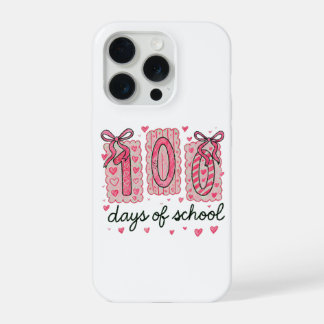 Joli 100 jours d'école cœurs roses classe