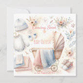 Joli à venir faire-part Invitation (Devant)