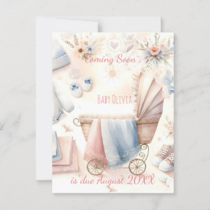 Joli à venir faire-part Invitation