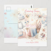 Joli à venir faire-part Invitation (Devant / Derrière)