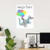 Joli accrocher là-bas DRAGON poster de bureau (Bureau à domicile)